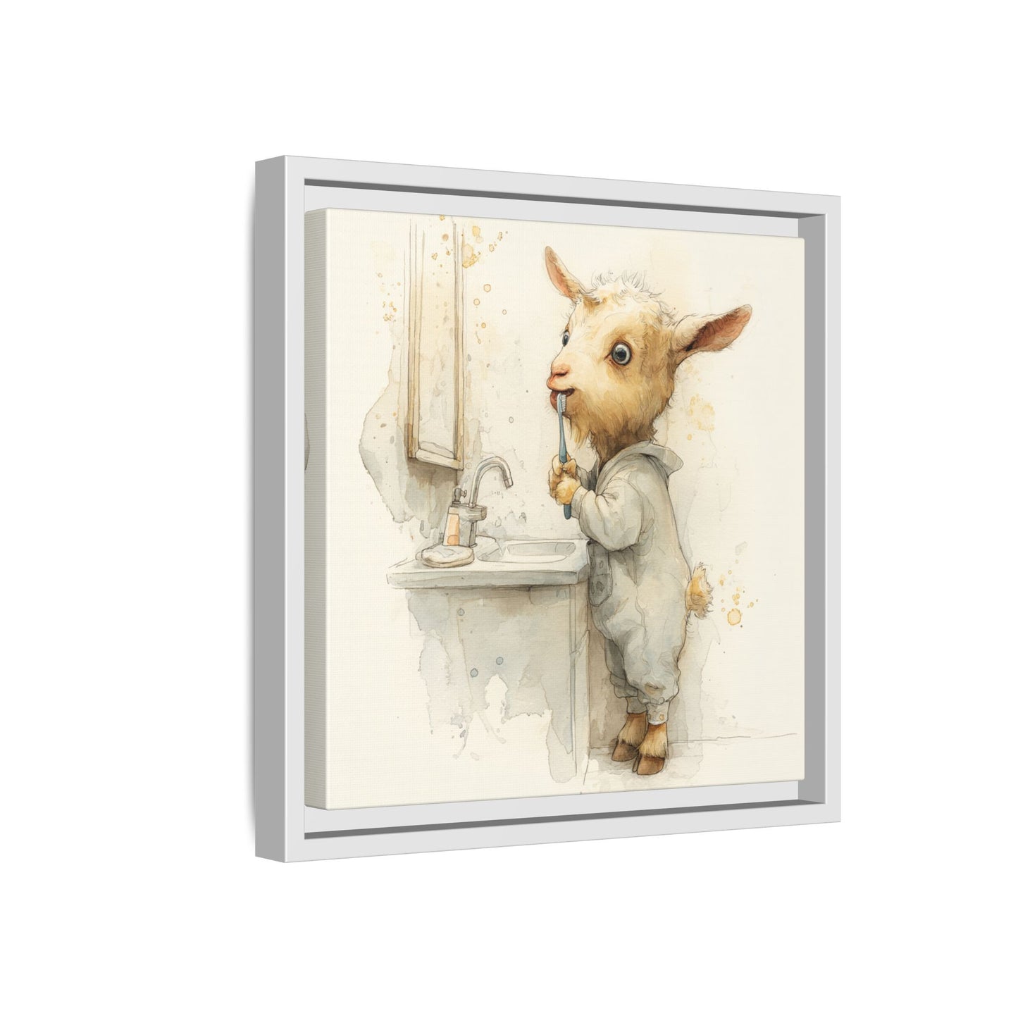 Whimsical Goat Art | Perfect for Children's Rooms