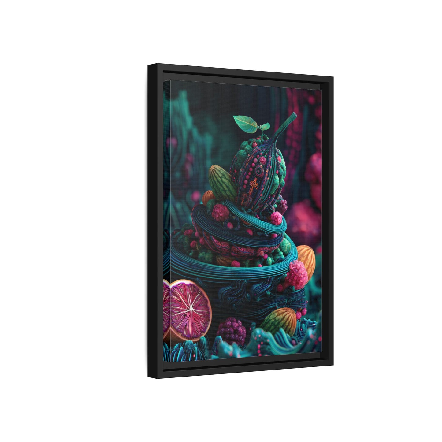 Surreal Fruit Fantasy Art - Vibrant Digital Design