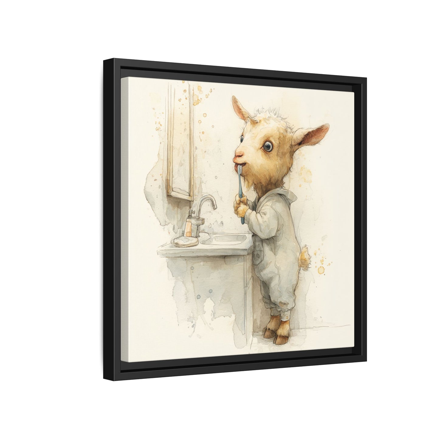 Whimsical Goat Art | Perfect for Children's Rooms