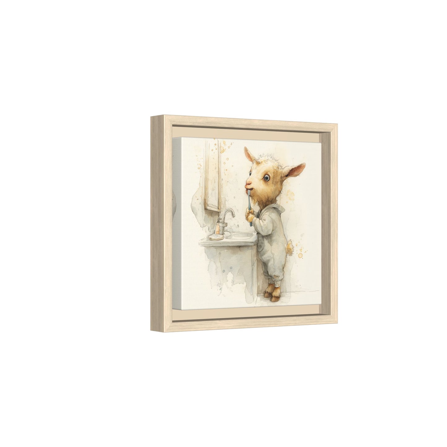 Whimsical Goat Art | Perfect for Children's Rooms