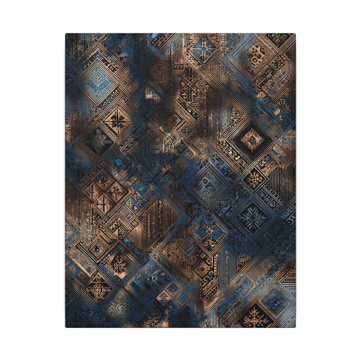 Intricate Geometric Wall Art - Abstract Pattern