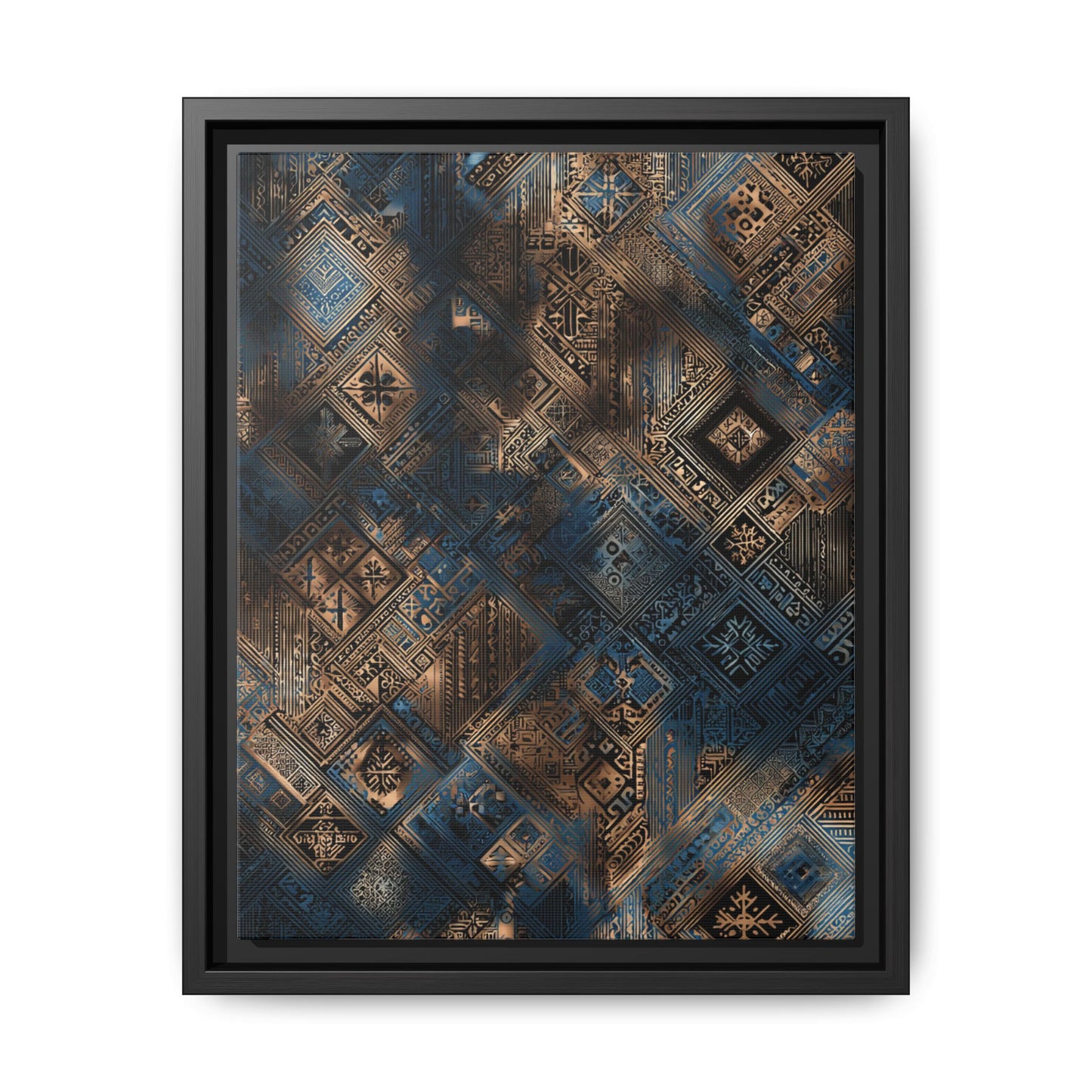 Intricate Geometric Wall Art - Abstract Pattern