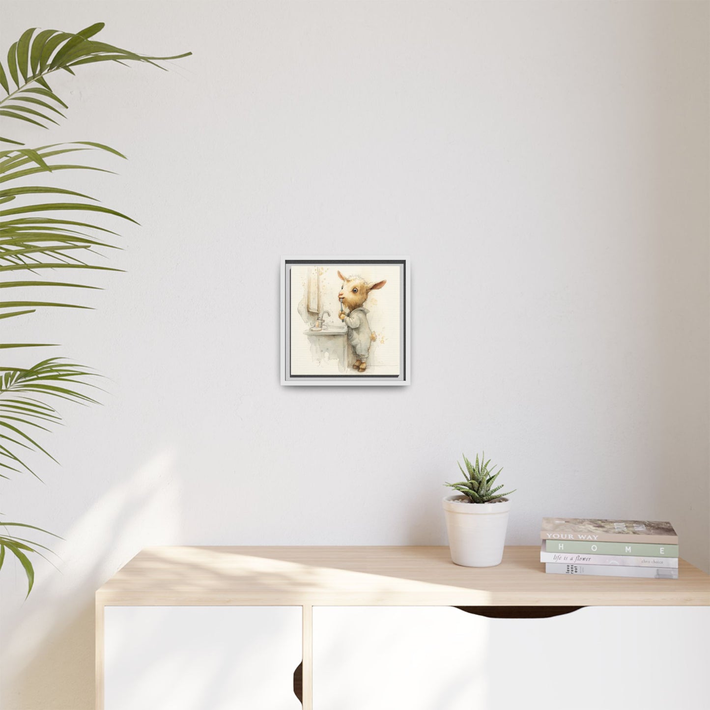 Whimsical Goat Art | Perfect for Children's Rooms