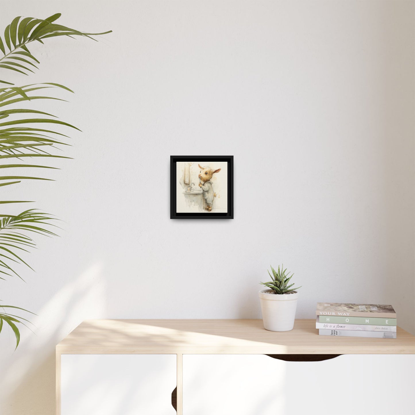 Whimsical Goat Art | Perfect for Children's Rooms