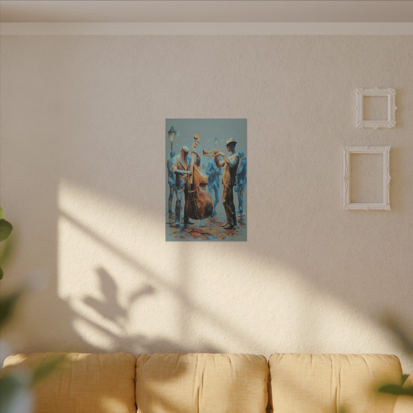 Colorful Jazz Musicians Art for Music Enthusiasts