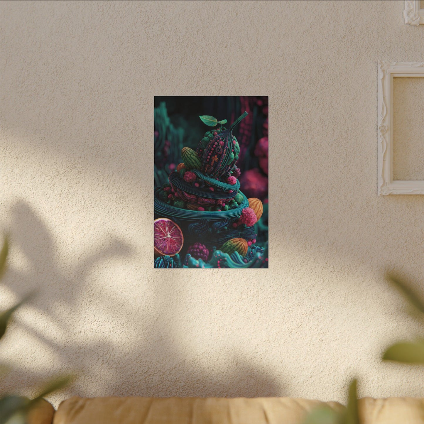 Surreal Fruit Fantasy Art - Vibrant Digital Design