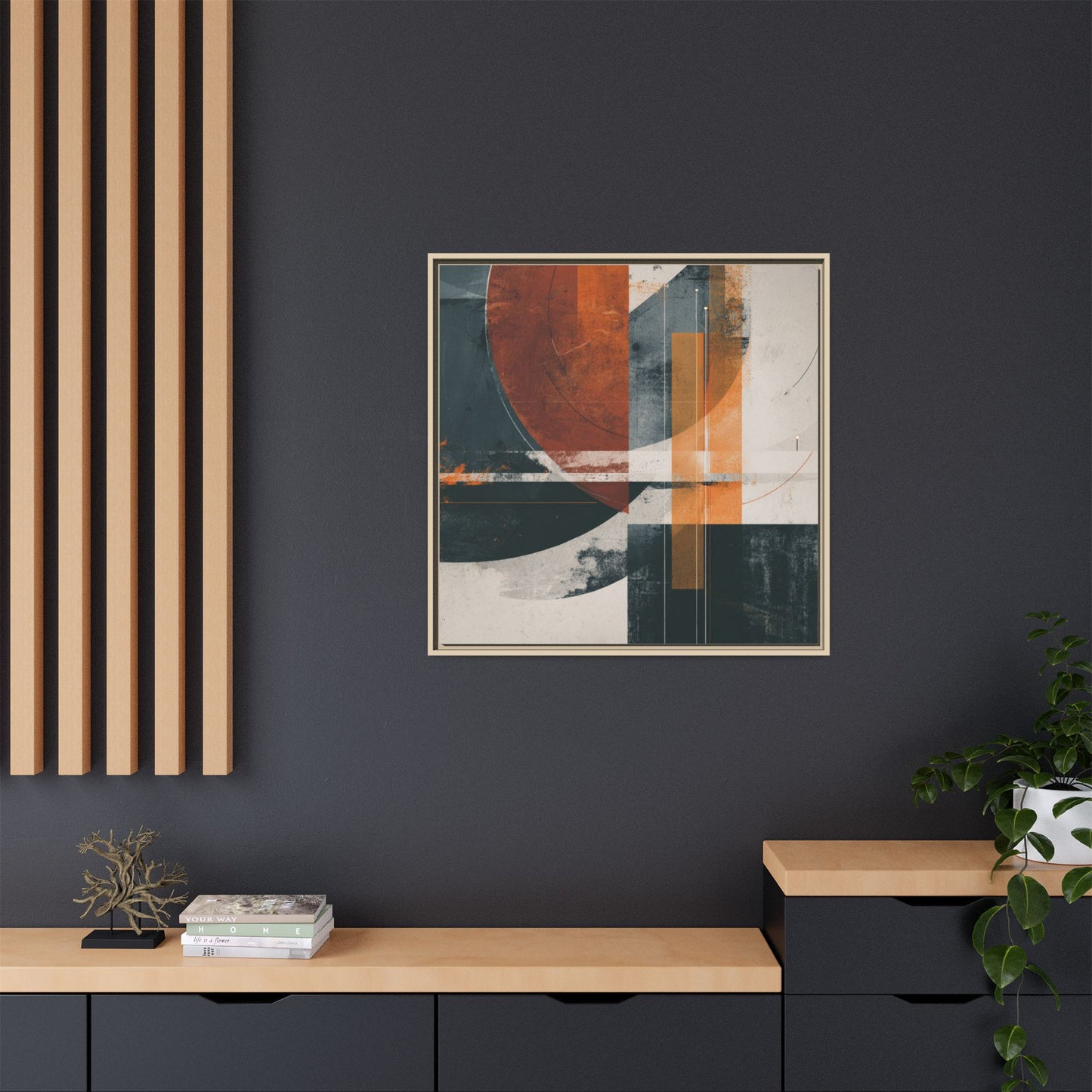 Bold Abstract Art | Modern Design | Warm Earthy Tones