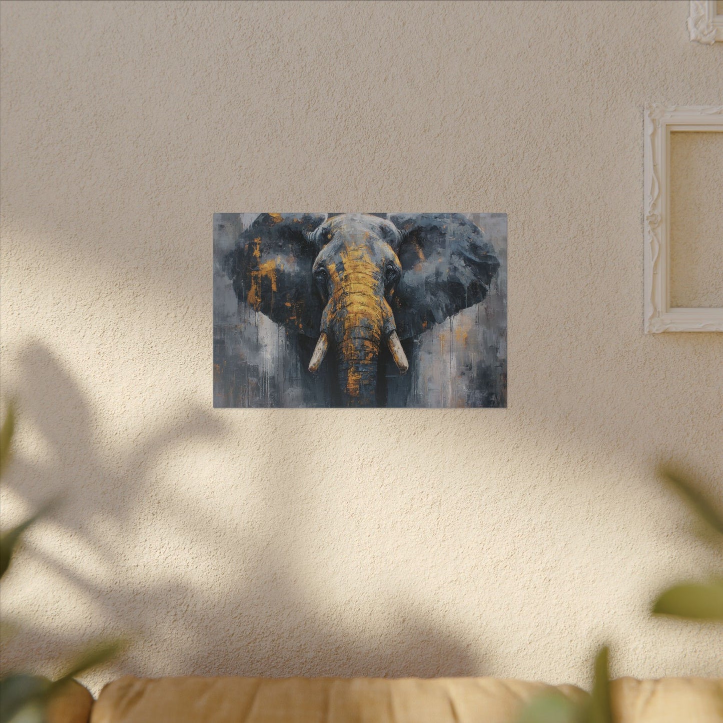 Majestic Elephant Wall Art - Abstract Animal Decor