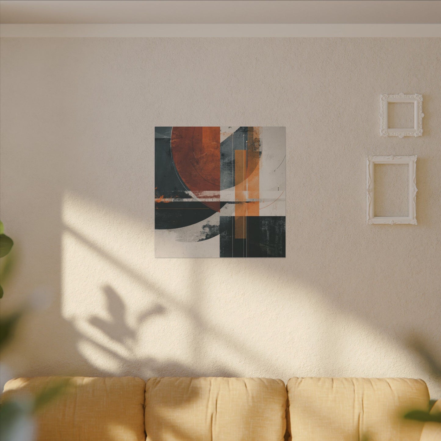 Bold Abstract Art | Modern Design | Warm Earthy Tones