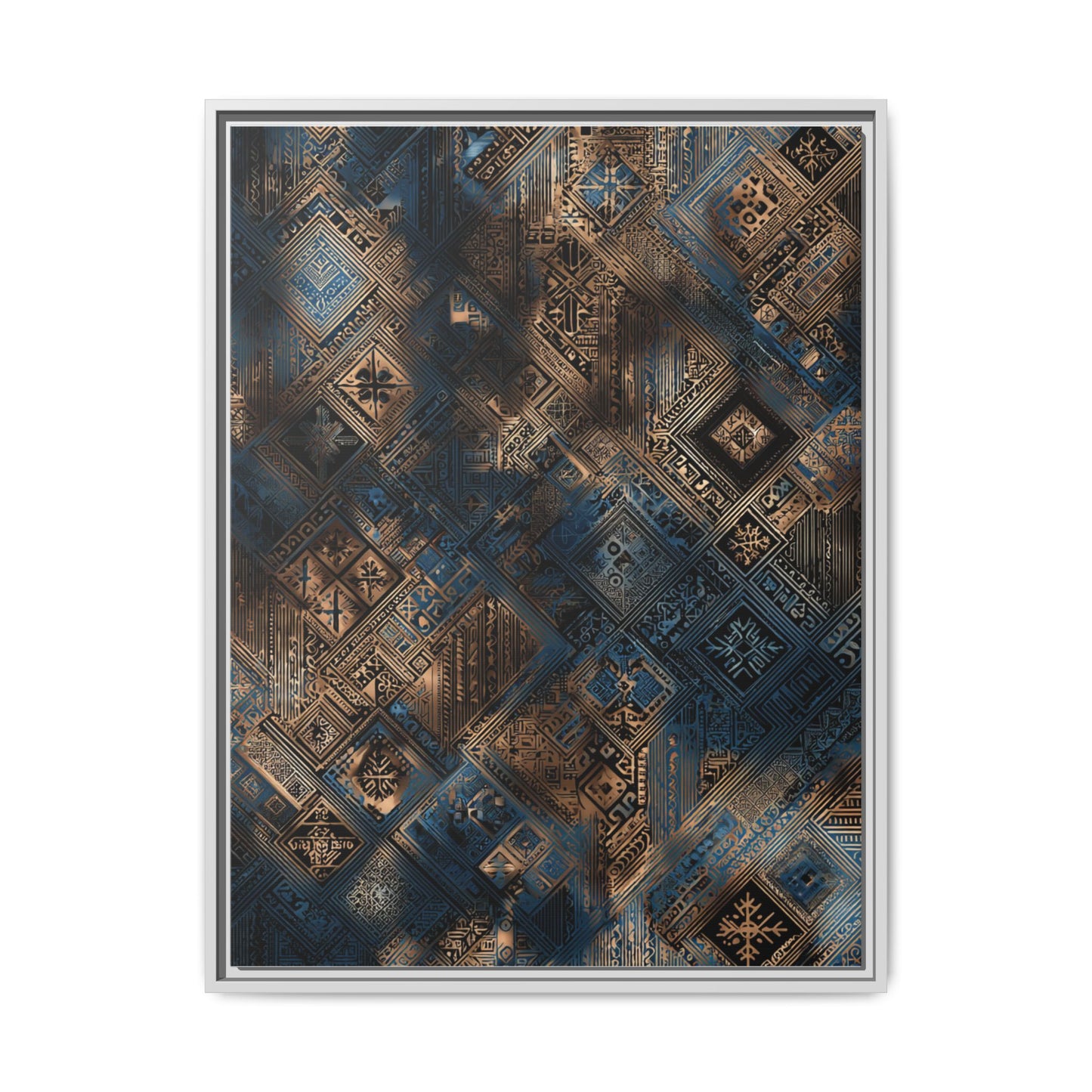 Intricate Geometric Wall Art - Abstract Pattern