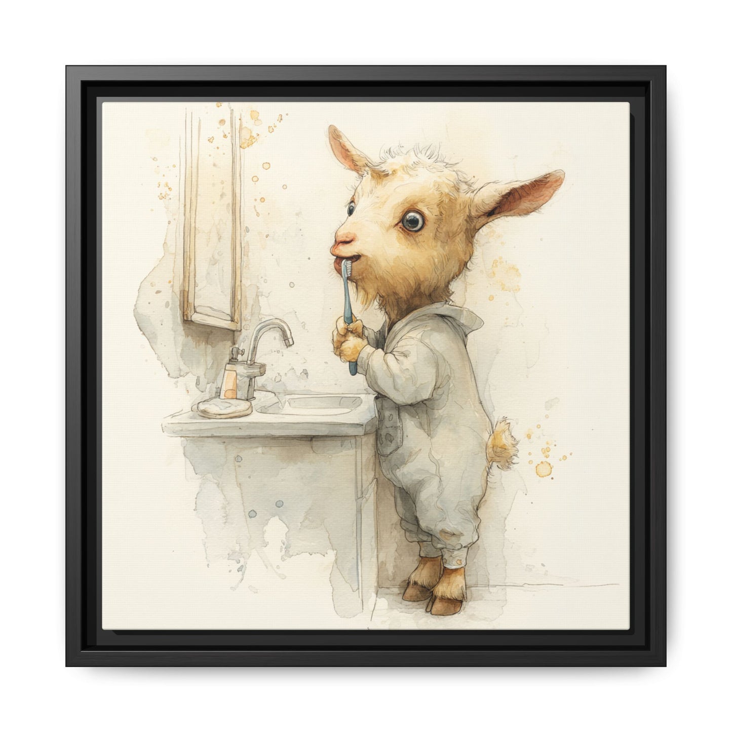 Whimsical Goat Art | Perfect for Children's Rooms