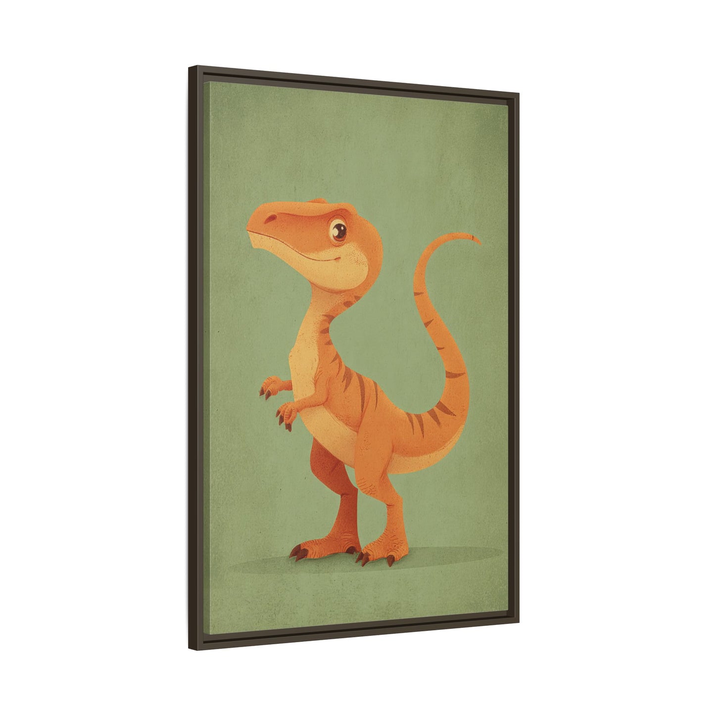 Whimsical Dinosaur Illustration Art for Kids' Rooms