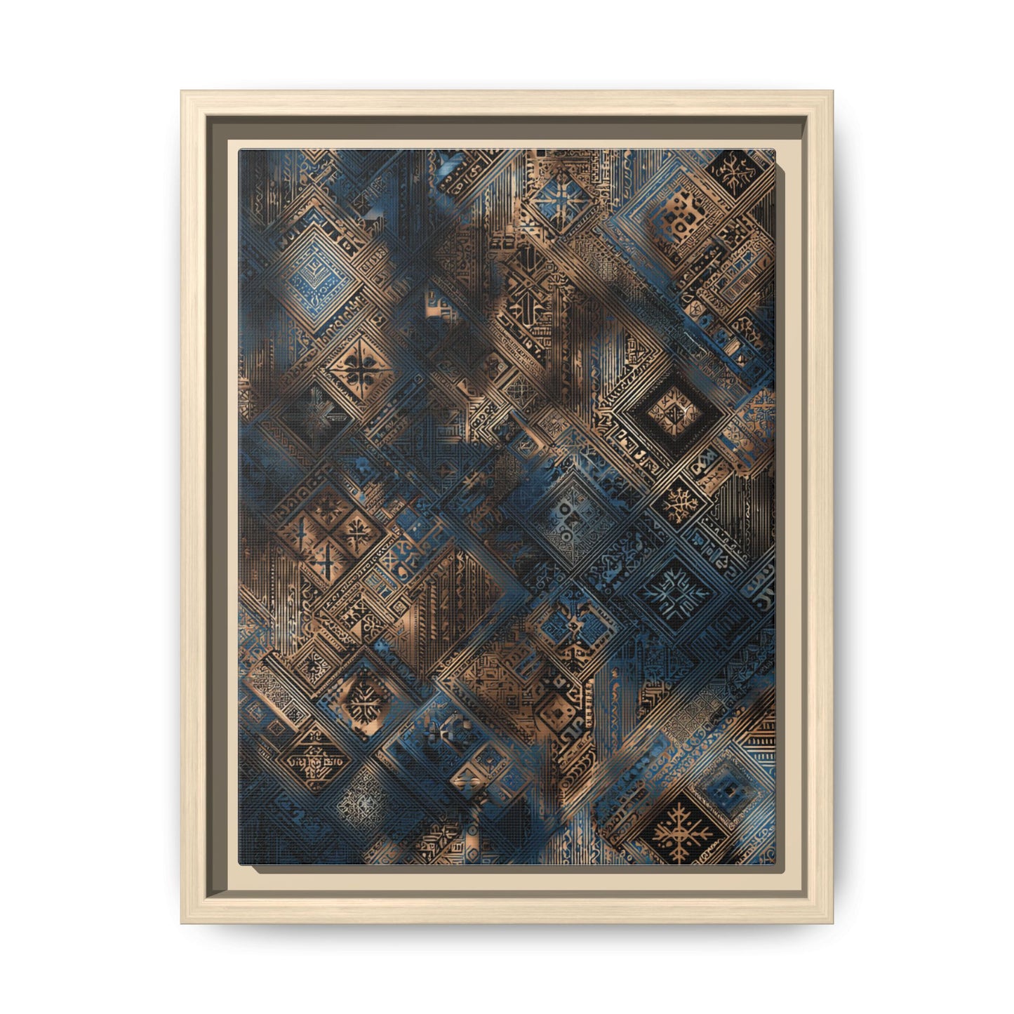 Intricate Geometric Wall Art - Abstract Pattern