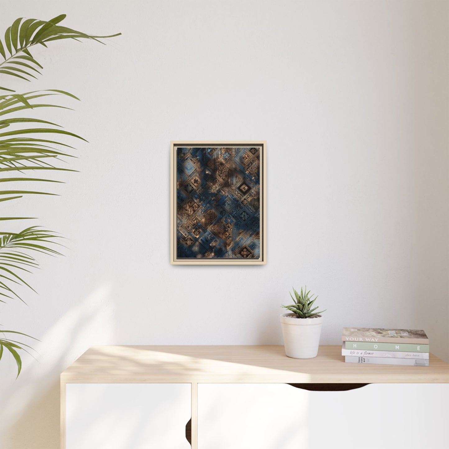 Intricate Geometric Wall Art - Abstract Pattern
