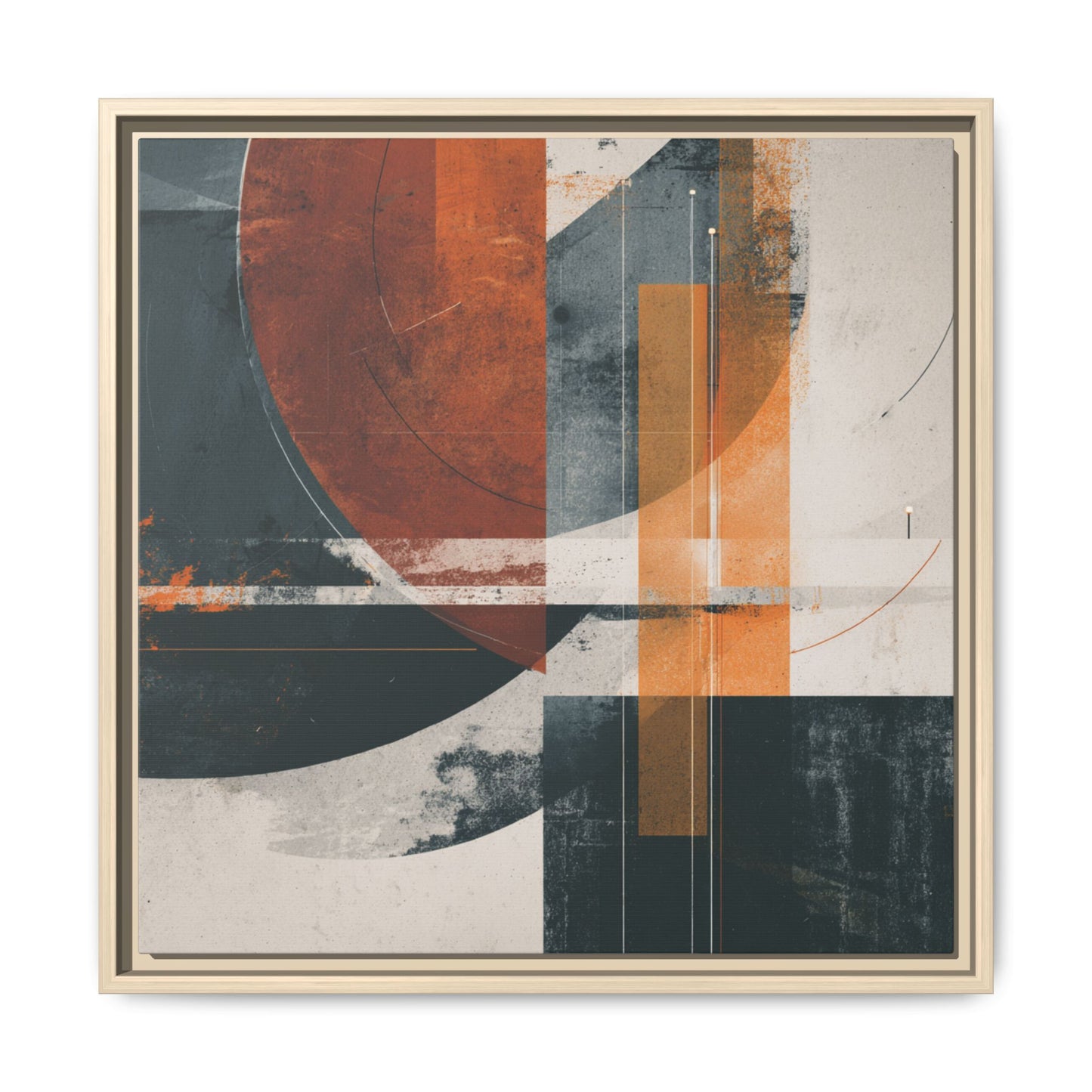 Bold Abstract Art | Modern Design | Warm Earthy Tones