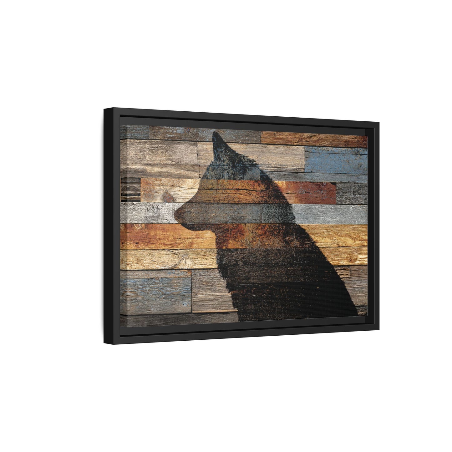 Rustic Wolf Silhouette Wall Art | Nature Inspired Decor