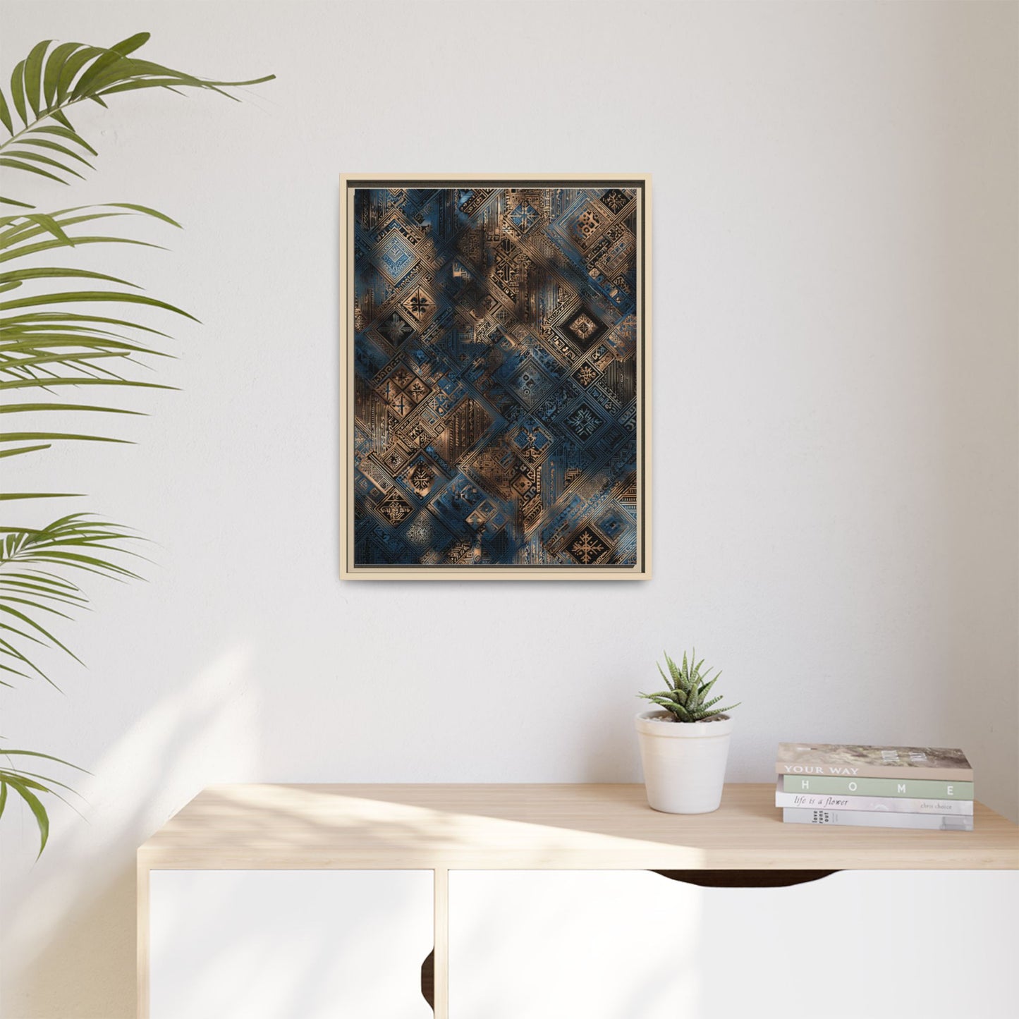 Intricate Geometric Wall Art - Abstract Pattern