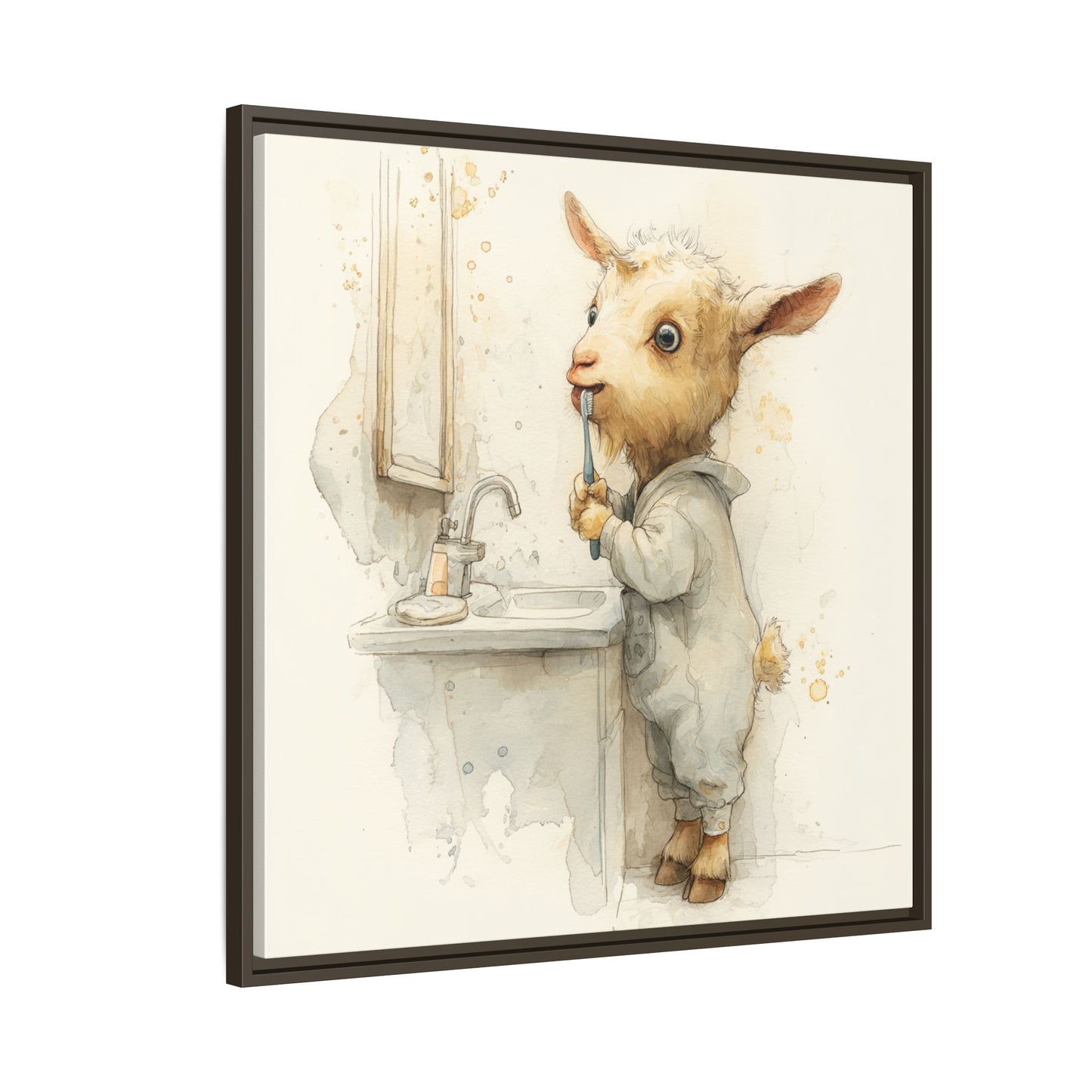 Whimsical Goat Art | Perfect for Children's Rooms