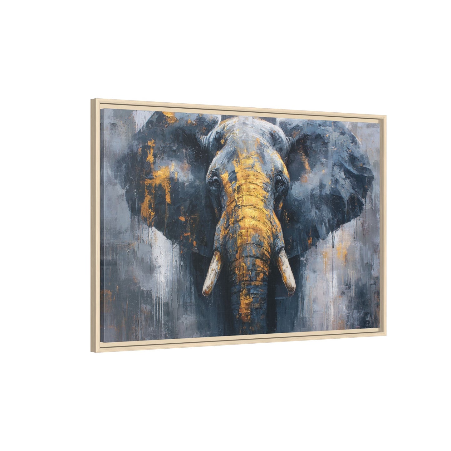 Majestic Elephant Wall Art - Abstract Animal Decor