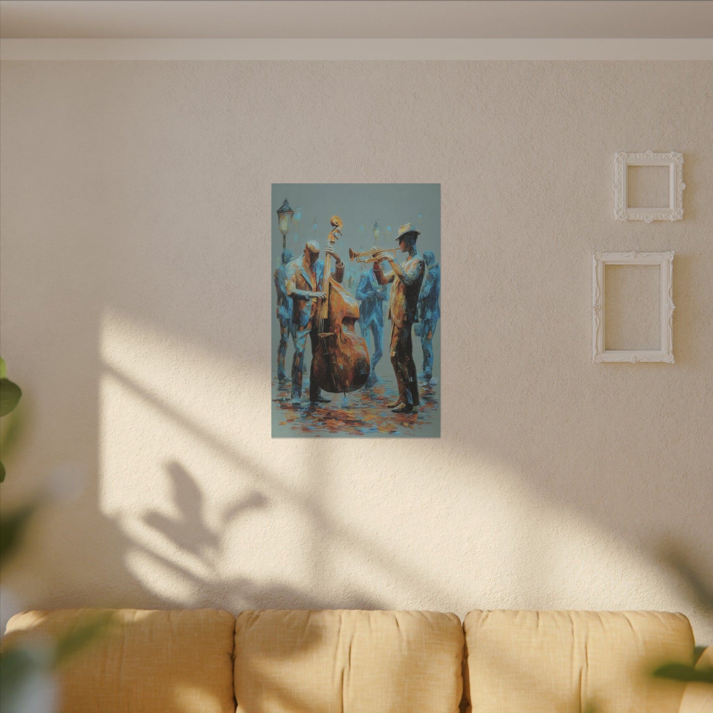 Colorful Jazz Musicians Art for Music Enthusiasts