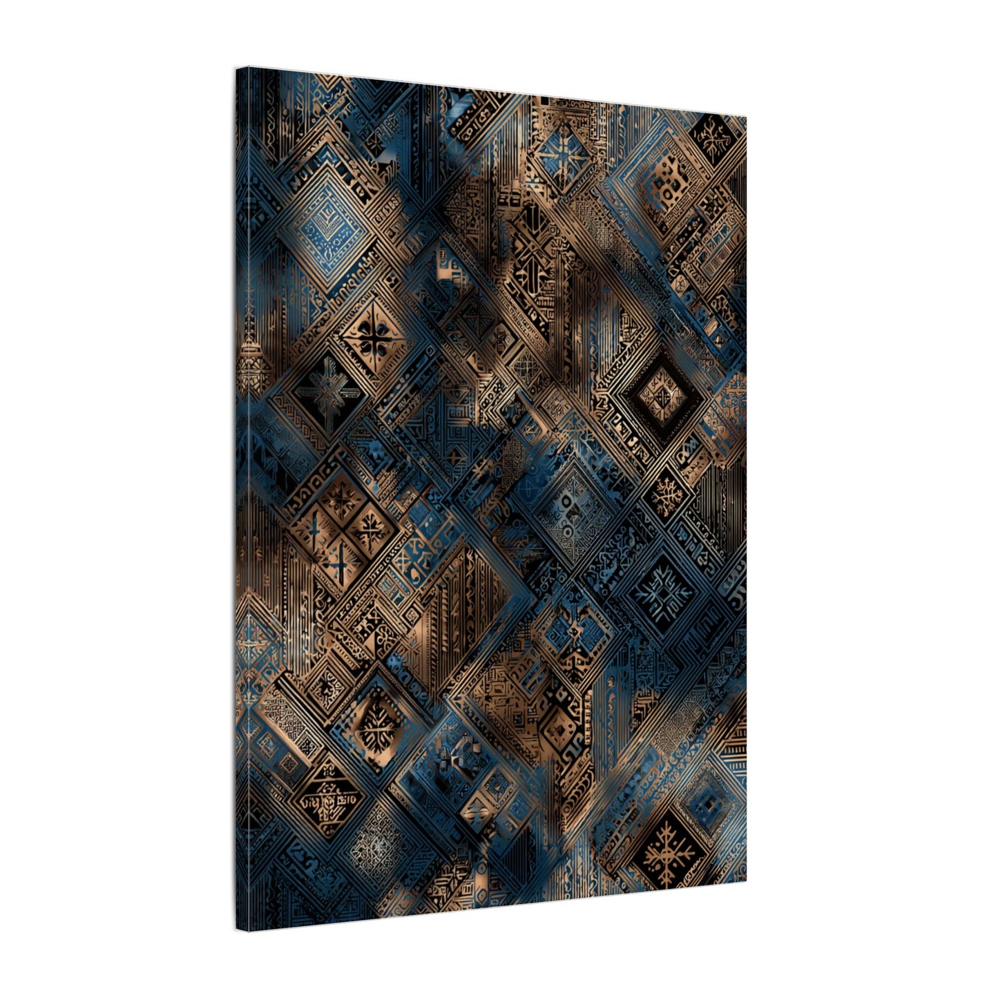 Intricate Geometric Wall Art - Abstract Pattern