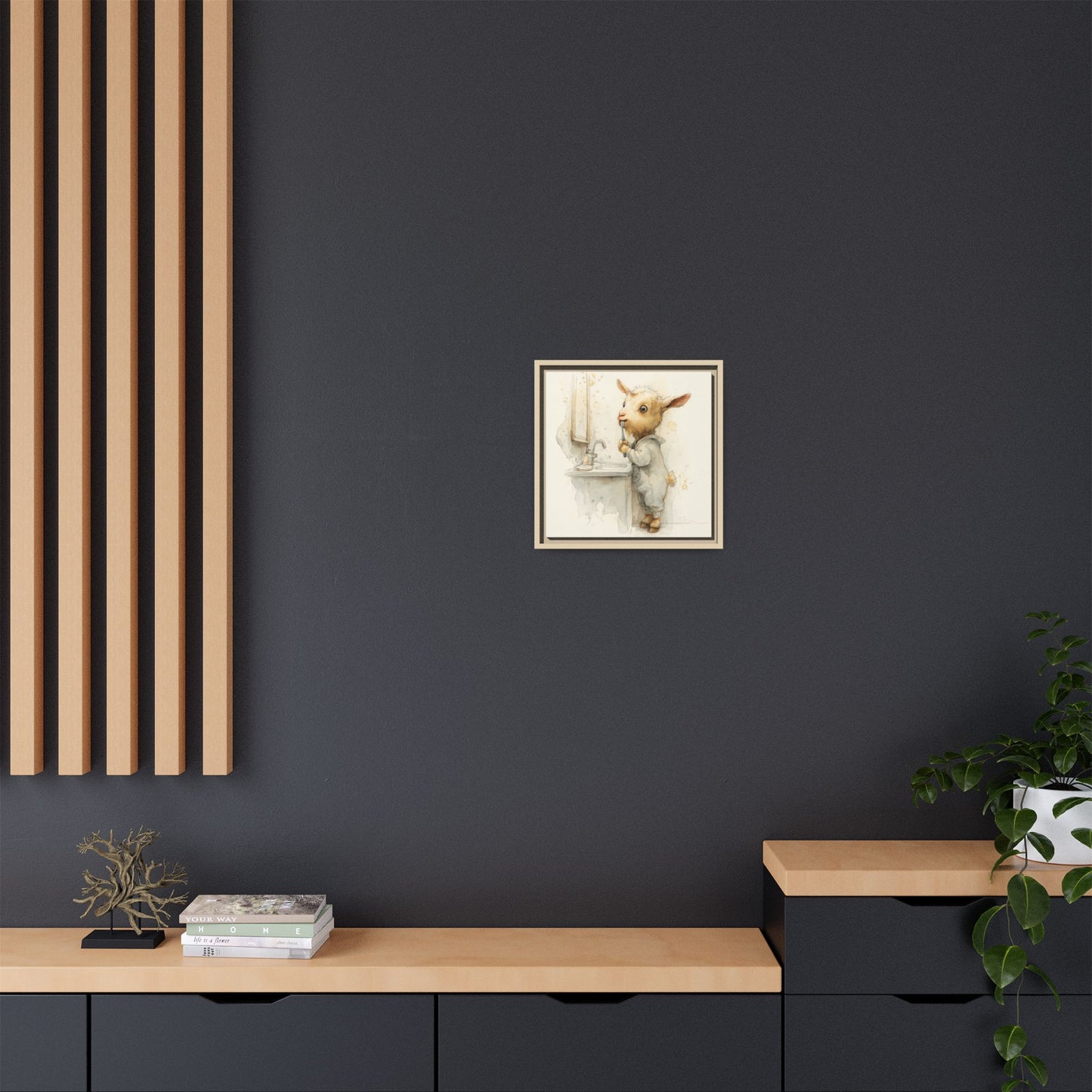 Whimsical Goat Art | Perfect for Children's Rooms