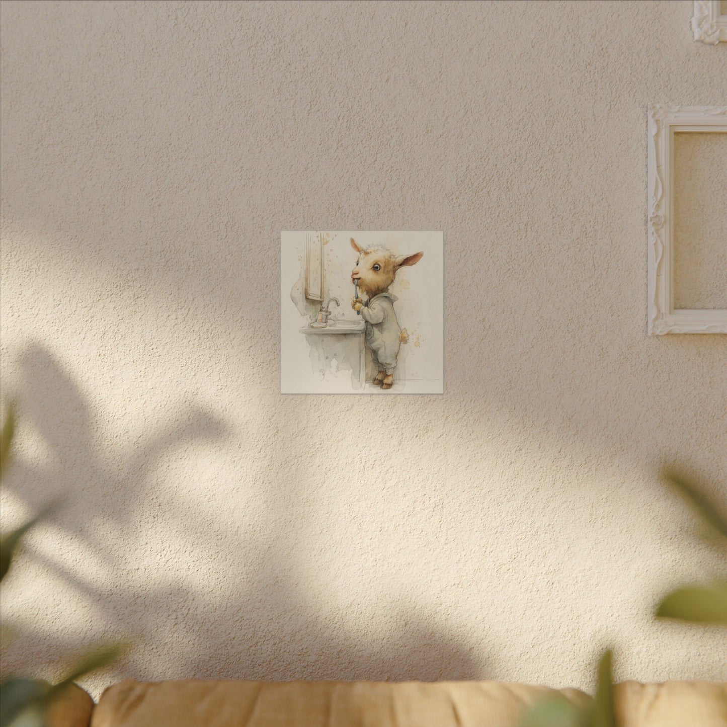 Whimsical Goat Art | Perfect for Children's Rooms