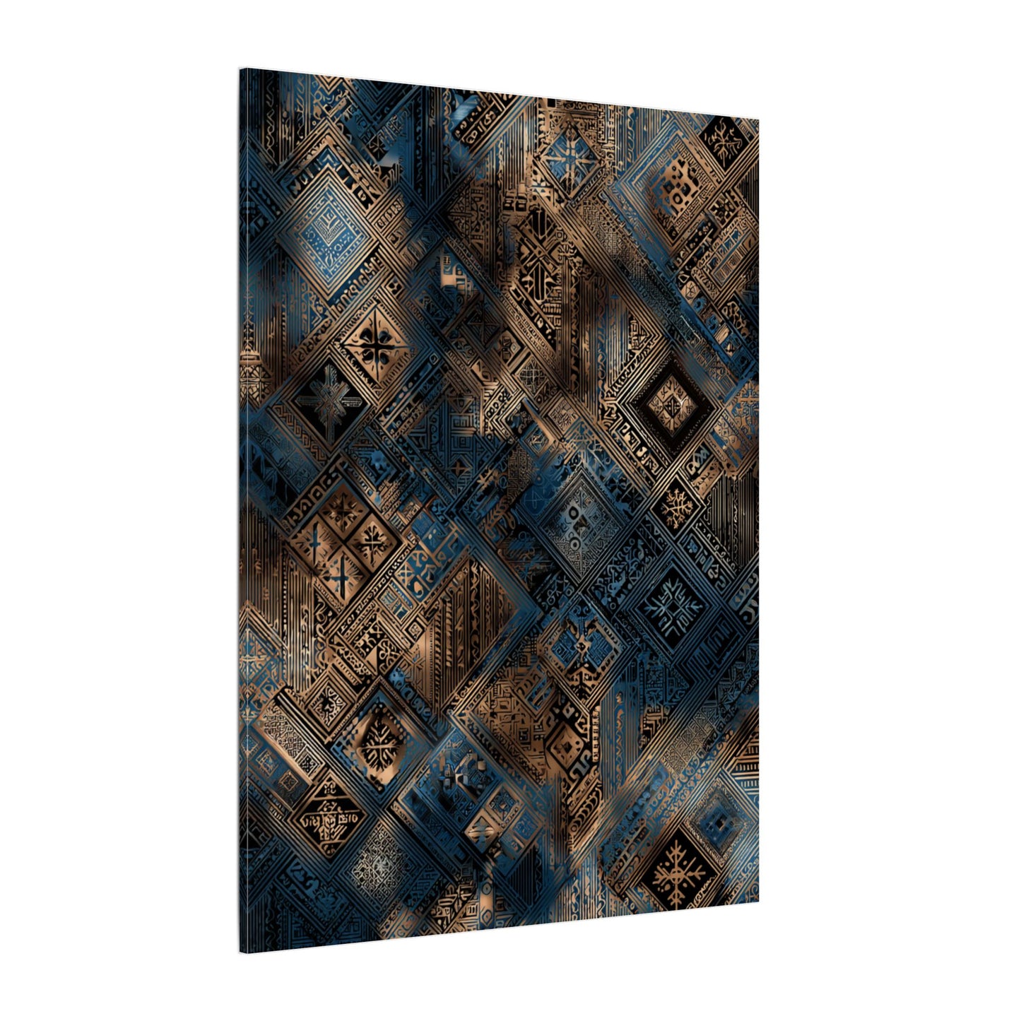 Intricate Geometric Wall Art - Abstract Pattern