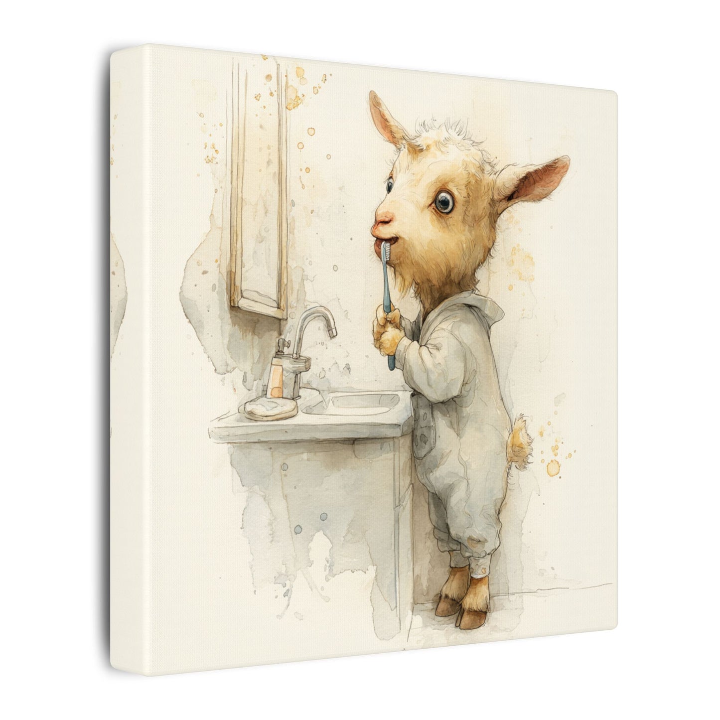 Whimsical Goat Art | Perfect for Children's Rooms
