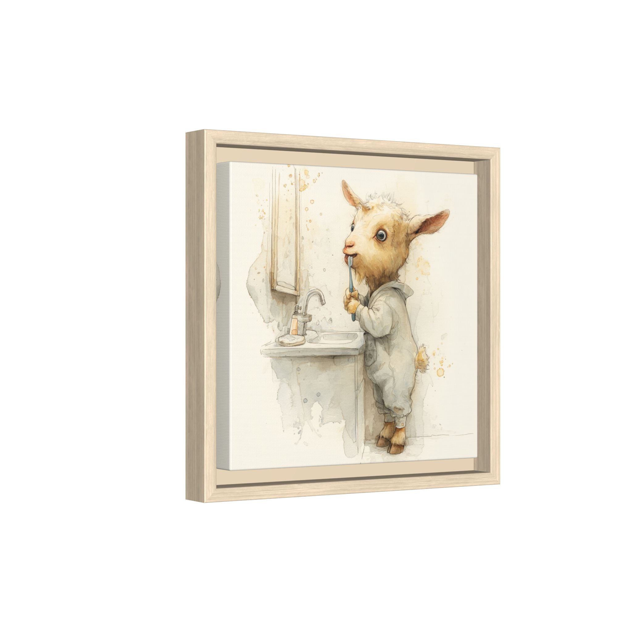 Whimsical Goat Art | Perfect for Children's Rooms