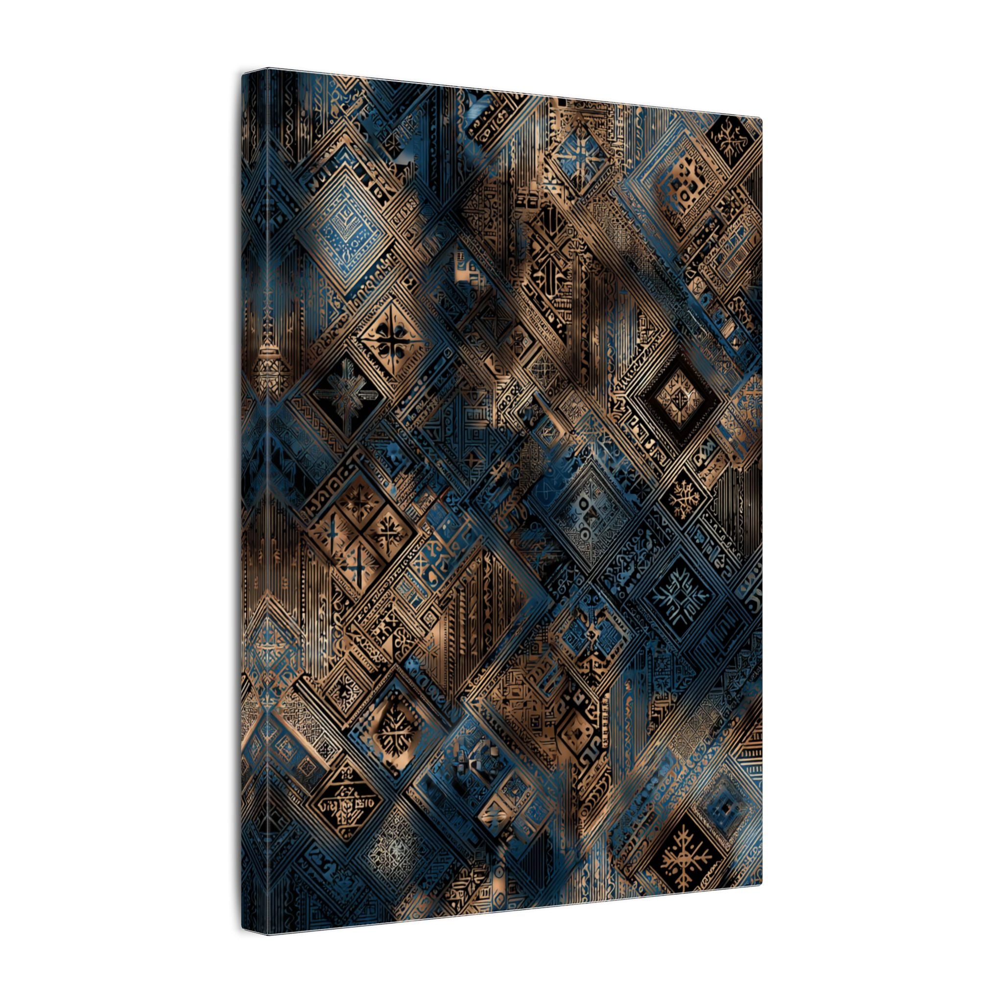 Intricate Geometric Wall Art - Abstract Pattern