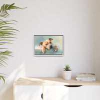 Calming Canine Portrait - Serene Dog Art Print
