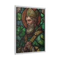Saint Artwork | Irish Heritage Art | Traditional Green Tones