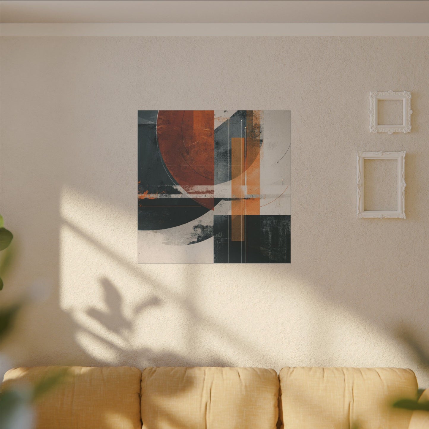 Bold Abstract Art | Modern Design | Warm Earthy Tones