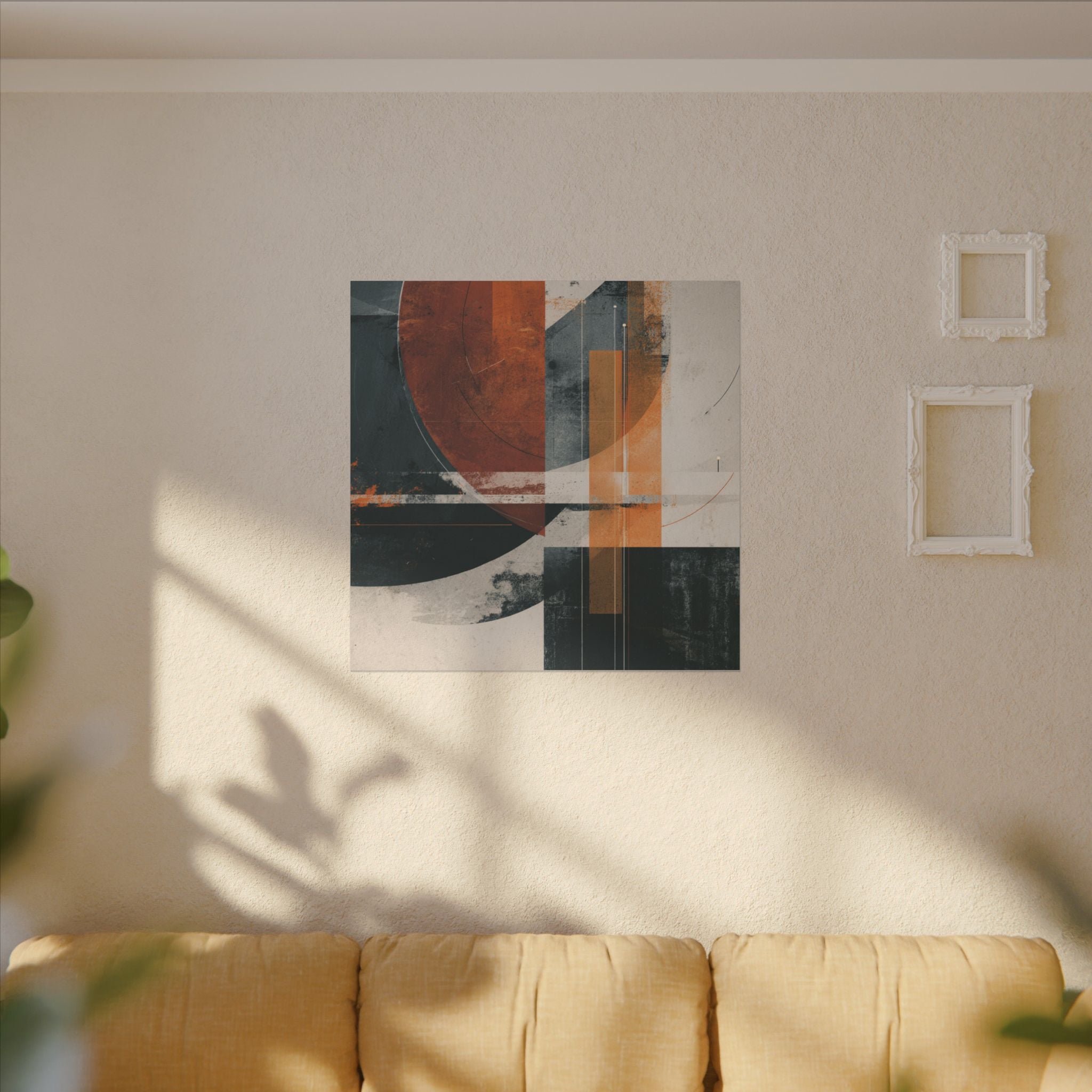 Bold Abstract Art | Modern Design | Warm Earthy Tones
