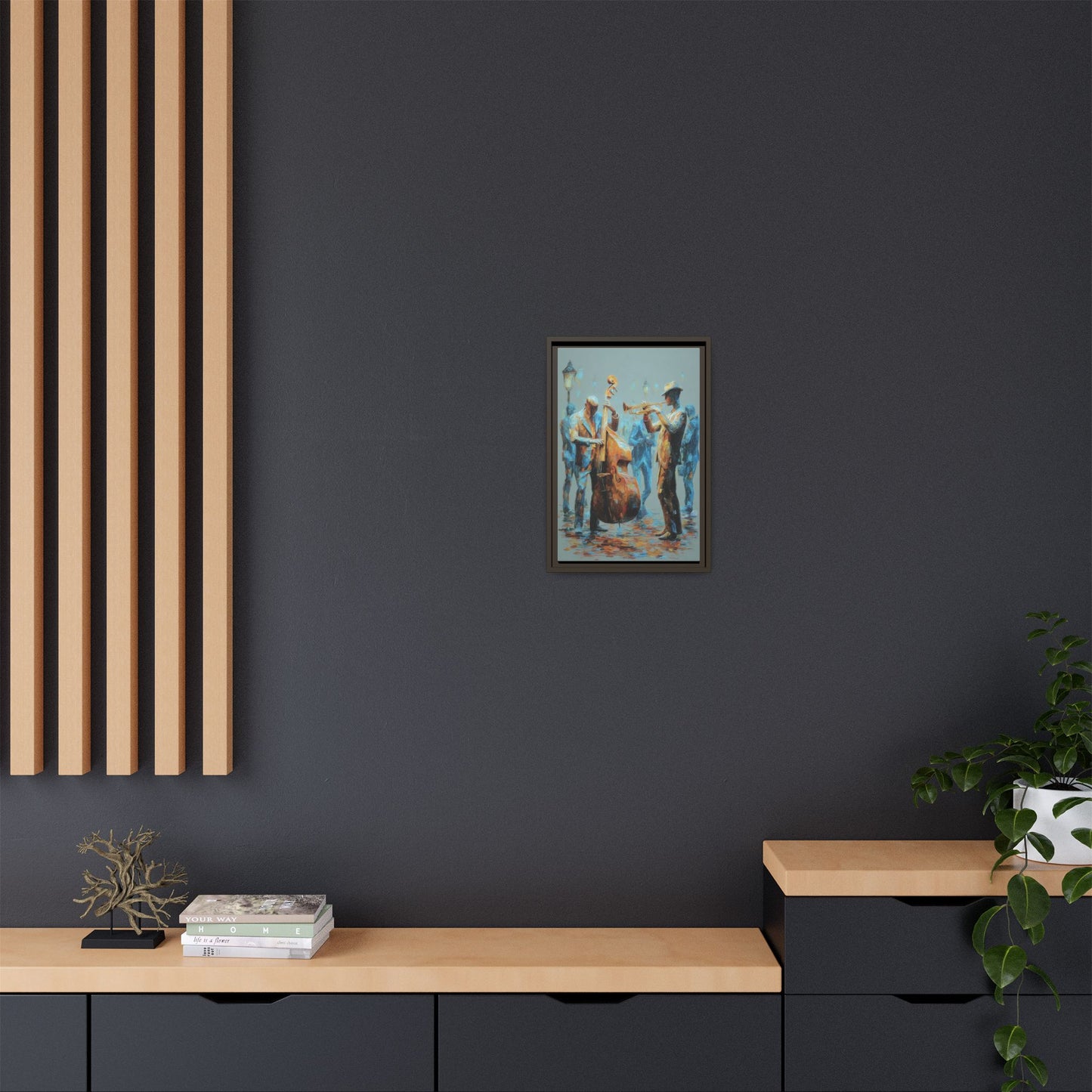 Colorful Jazz Musicians Art for Music Enthusiasts