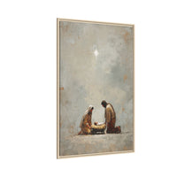 Nativity Scene Art Print - Warm Family Vibes