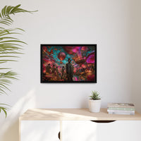 Whimsical Hot Air Balloon Fantasy Artwork | Surreal Landscape