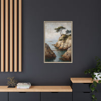 Tranquil Coastal Landscape Art - Soothing Wall Decor