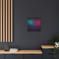 Aztec Mandala Wall Art - Colorful Cultural Decor