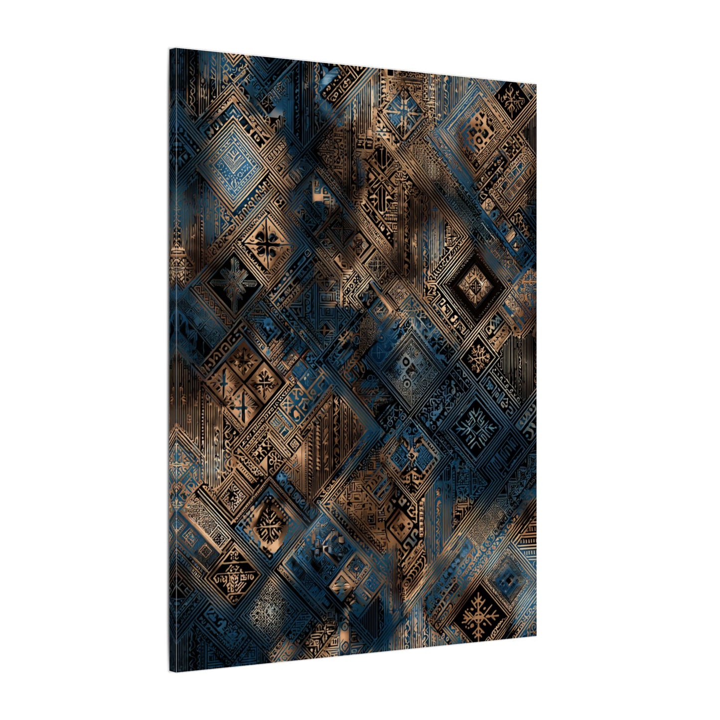 Intricate Geometric Wall Art - Abstract Pattern