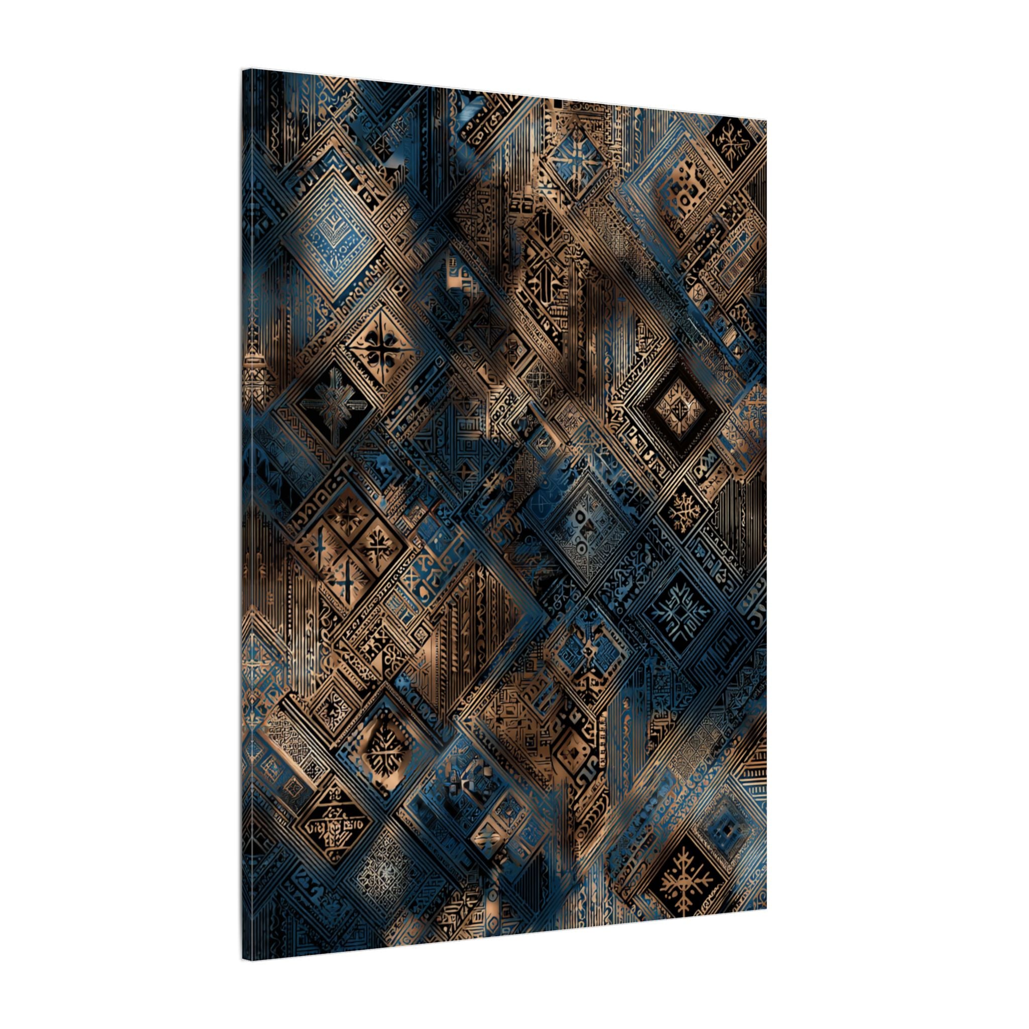 Intricate Geometric Wall Art - Abstract Pattern