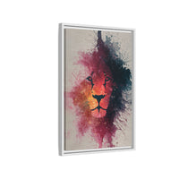 Majestic Lion Watercolor Art | Vibrant Animal Portrait