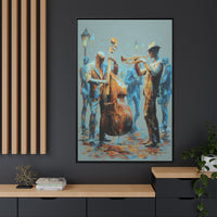 Colorful Jazz Musicians Art for Music Enthusiasts