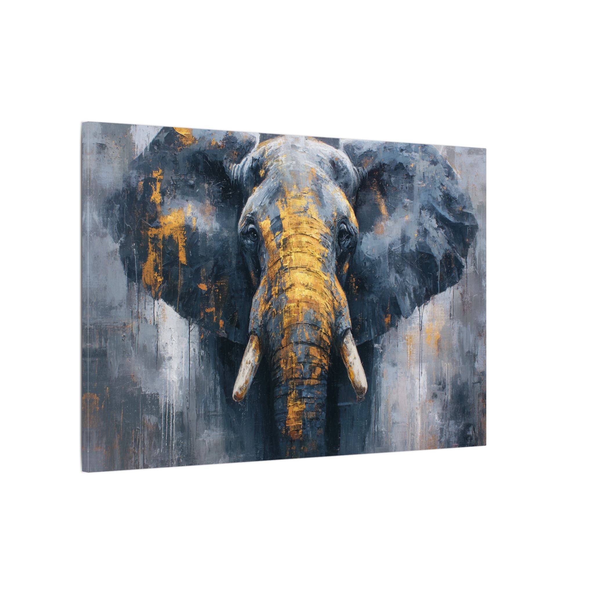 Majestic Elephant Wall Art - Abstract Animal Decor