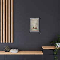 Nativity Scene Art Print - Warm Family Vibes