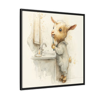 Whimsical Goat Art | Perfect for Children's Rooms