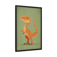 Whimsical Dinosaur Illustration Art for Kids' Rooms
