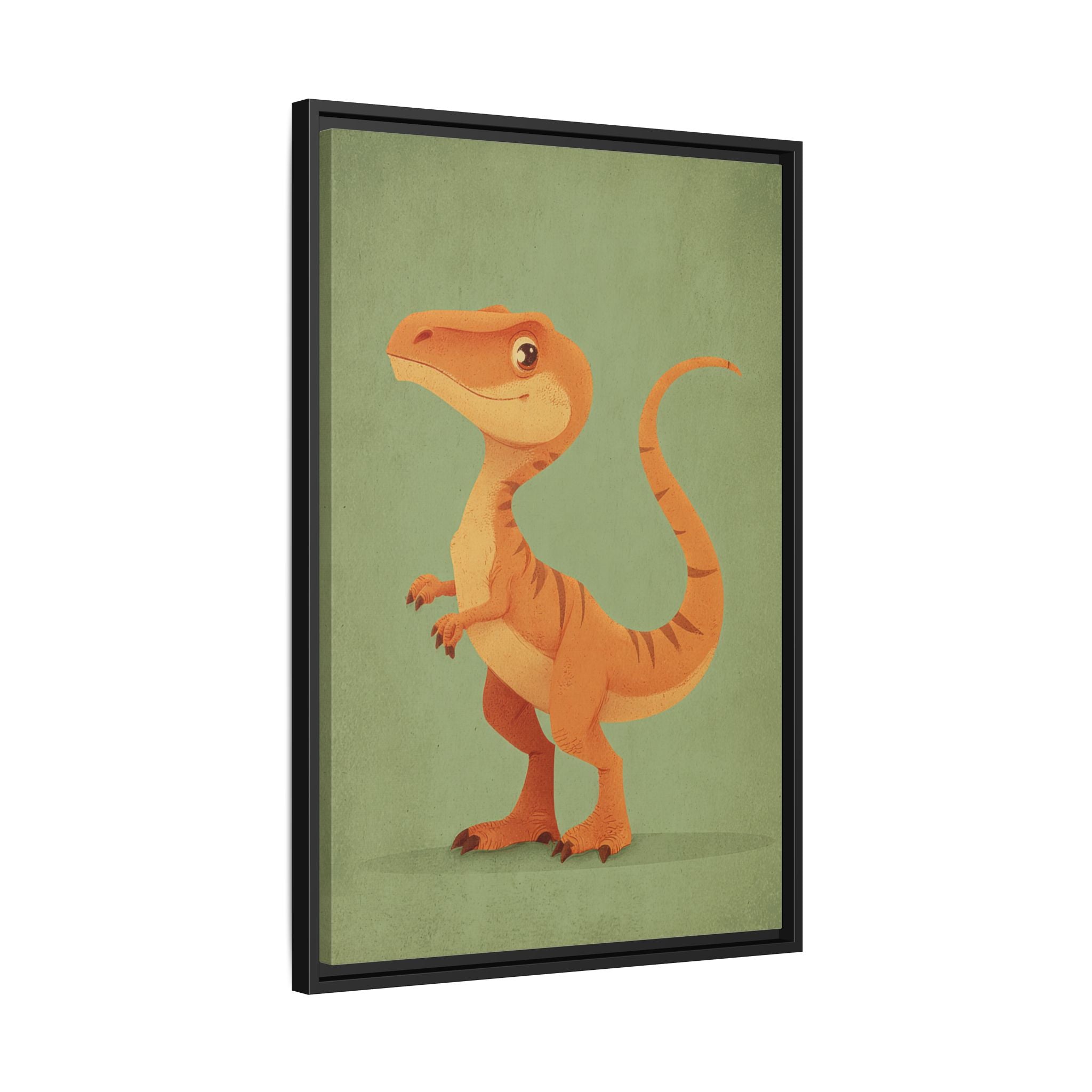 Whimsical Dinosaur Illustration Art for Kids' Rooms
