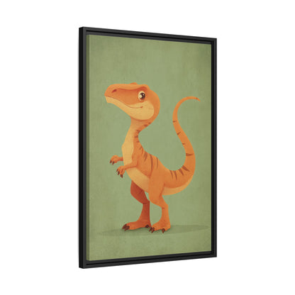 Whimsical Dinosaur Illustration Art for Kids' Rooms